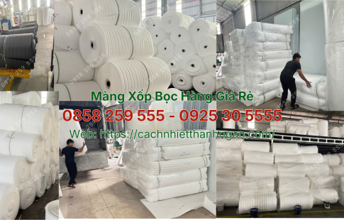 Cuộn Xốp Pe Foam Tại KCN Yên Phong II Bắc Ninh