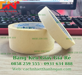 Băng Keo Giấy Giá Rẻ Tại Đồng Nai