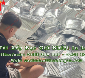 Top 1 Đơn Vị Sản Xuất Túi Xốp Bạc Giữ Nhiệt In Logo Theo Yêu Cầu Tại TP HCM