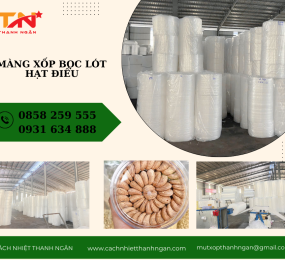Màng Xốp Hơi Bọc Lót Hạt Điều Bình Phước