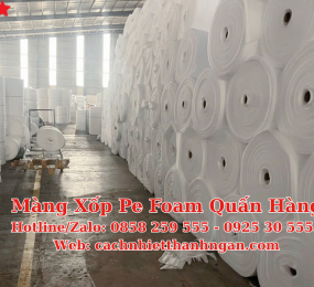 Màng Xốp Pe Foam 1mm x 300m Bọc Đồ Gỗ Tại Đồng Nai