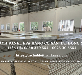 Vách Panel Eps Dày 5CM Có Sãn Tại Biên Hòa, Đồng Nai