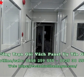 Thi Công Vách Ngăn Panel EPS Giá Rẻ Tại Bình Dương – Giải Pháp Nhanh, Bền, Tiết Kiệm