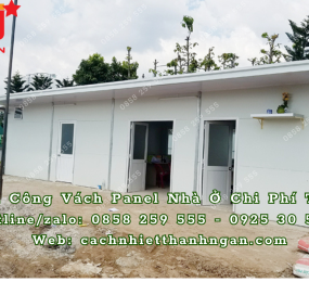 Đơn Vị Thi Công Nhà Tiền Chế Bằng Vách Panel Chi Phí Thấp Tại Đồng Nai