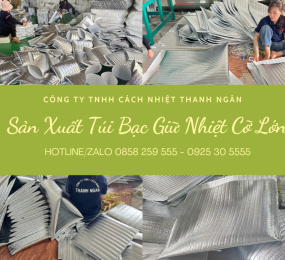 Túi Xốp Bạc Giữ Nhiệt Cỡ Lớn Tại TP HCM - Công Ty Sản Xuất Túi Xốp Bạc Giữ Nhiệt Thanh Ngân