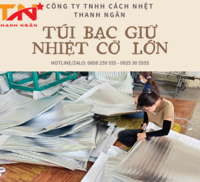 Túi Bạc, Túi Lá Nhôm Giữ Nhiệt Cỡ Lớn Tại Bình Dương
