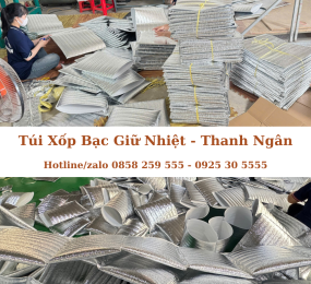 Túi Lá Nhôm, Túi Xốp Bạc Giữ Nhiệt Tại Biên Hòa, Đồng Nai