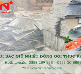 Túi Bạc Giữ Nhiệt Đóng Gói Thực Phẩm Tại TP HCM -Túi Xốp Bạc Giữ Nhiệt Đến 6h