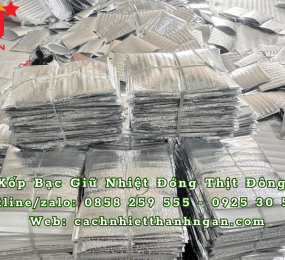 Túi Xốp Bạc Giữ Nhiệt Đóng Thịt Đông Lạnh Cho Siêu Thị Tại TP HCM, Bình Dương