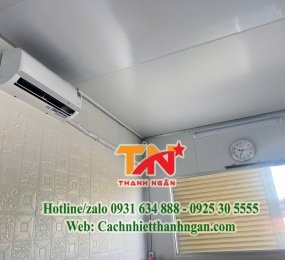 Vách Ngăn Panel Làm Phòng Máy Lạnh Giá Rẻ