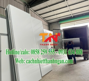 Vách Panel Giá Rẻ Độ Dày 50mm, 75mm, 100mm Tại Đồng Nai