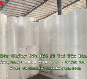 Xốp Chống Sốc Tại Tân Bình, TP HCM - Vật Liệu Bảo Vệ Hàng Hóa Tối Ưu