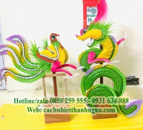 Xốp Dẻo Cắm Hoa, Cắt Cốt Rồng Phượng