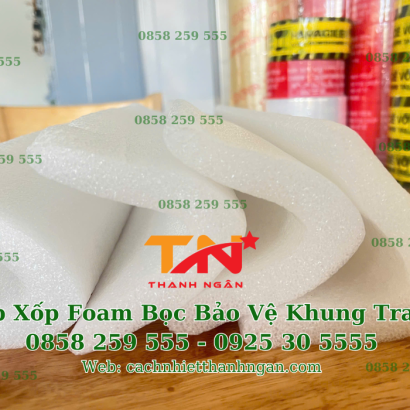Nẹp Xốp U Foam Bọc Bảo Vệ Khung Tranh