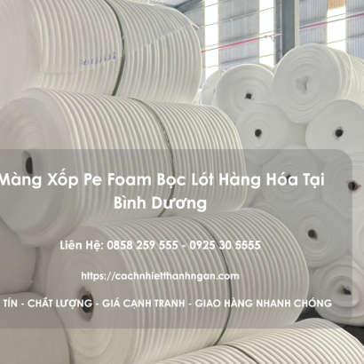 Công Ty Sản Xuất Màng Pe Foam Đóng Gói Tại Bình Dương