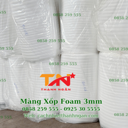 Màng Pe Foam 3mm, Màng Xốp Foam, Mút Pe Foam