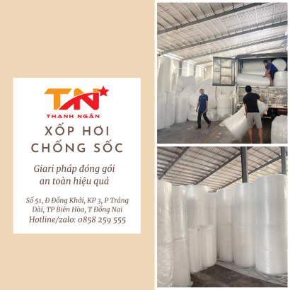 Xốp Hơi Giá Rẻ Tại Bình Dương
