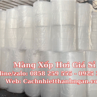 Màng Xốp Hơi Giá Sỉ: Giải Pháp Đóng Gói Toàn Diện, Hàng Có Sẵn Tại Cách Nhiệt Thanh Ngân