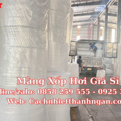 Màng Xốp Hơi Giá Sỉ: Giải Pháp Đóng Gói Toàn Diện, Hàng Có Sẵn Tại Cách Nhiệt Thanh Ngân