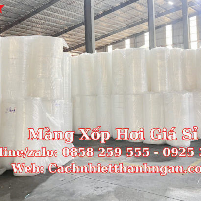 Màng Xốp Hơi Giá Sỉ: Giải Pháp Đóng Gói Toàn Diện, Hàng Có Sẵn Tại Cách Nhiệt Thanh Ngân