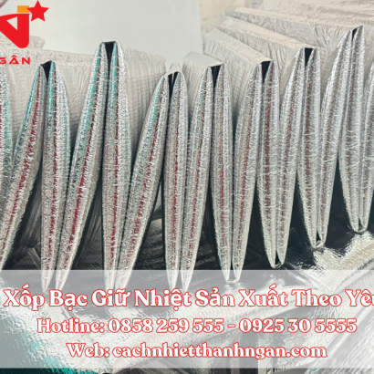 Túi Xốp Bạc Giữ Nhiệt Tại Quận 1 TP HCM -  Sản Xuất Theo Yêu Cầu