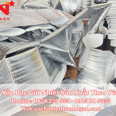 Túi Xốp Bạc Giữ Nhiệt Giá Sỉ Tại Quận 7 TP HCM - Giữ Nhiệt Nóng Lạnh Lên Đến 6h