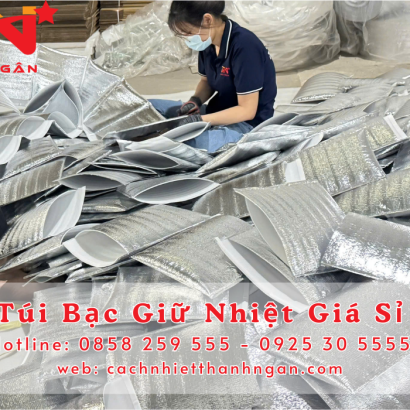 Túi Xốp Bạc Giữ Nhiệt Giá Sỉ Tại Quận 7 TP HCM - Giữ Nhiệt Nóng Lạnh Lên Đến 6h