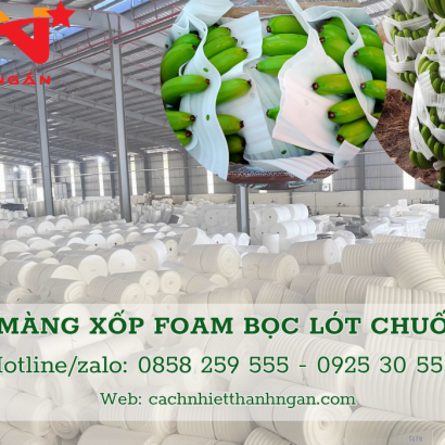 Mút Lót Chuối Giá Sỉ Tại Đồng Nai - Xốp Foam Lót Chuối