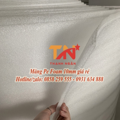 Mút Xốp Pe Foam 10mm Giá Rẻ - Công Ty Sản Xuất Mút Xốp Pe Foam Dày 10mm Giá Rẻ