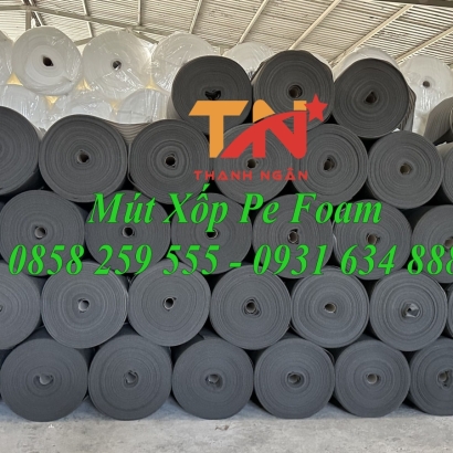 MÚT XỐP PE FOAM MẦU ĐEN TẠI BIÊN HOÀ, NHƠN TRẠCH, LONG THÀNH ĐỒNG NAI