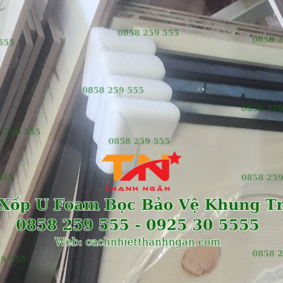 Nẹp Xốp U Foam Bọc Bảo Vệ Khung Tranh