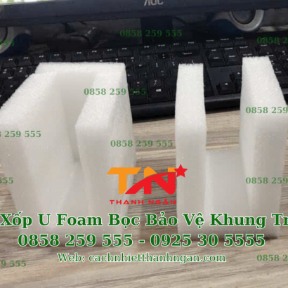 Nẹp Xốp U Foam Bọc Bảo Vệ Khung Tranh