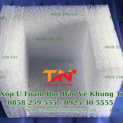 Nẹp Xốp U Foam Bọc Bảo Vệ Khung Tranh