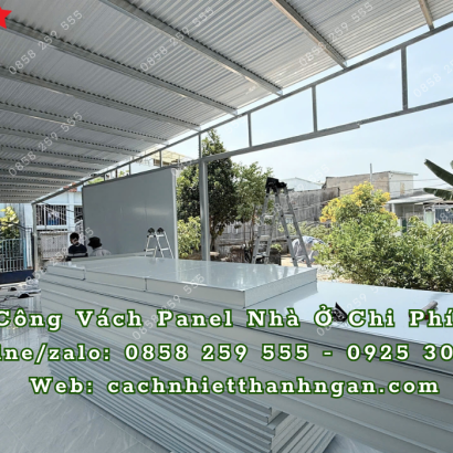 Đơn Vị Thi Công Nhà Tiền Chế Bằng Vách Panel Chi Phí Thấp Tại Đồng Nai