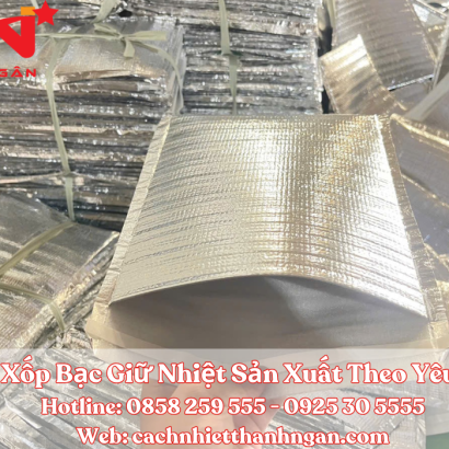 Túi Xốp Bạc Giữ Nhiệt Dày 2mm - Công Ty Sản Xuất Túi Xốp Bạc Giá Sỉ