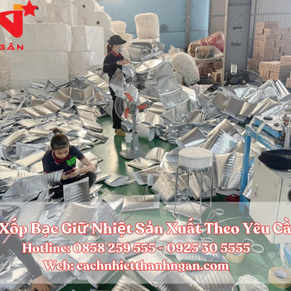 Túi Bạc Giữ Nhiệt Đóng Gói Thực Phẩm Tại TP HCM -Túi Xốp Bạc Giữ Nhiệt Đến 6h