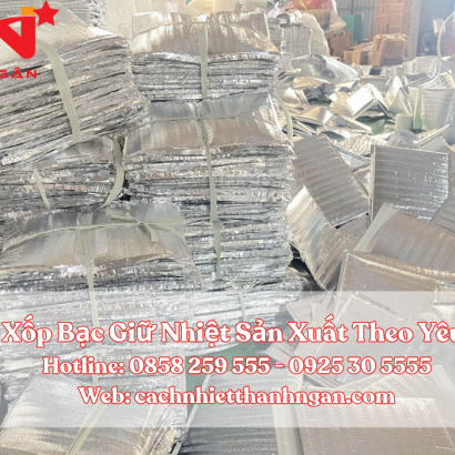 Túi Bạc Giữ Nhiệt Đóng Gói Thực Phẩm Tại TP HCM -Túi Xốp Bạc Giữ Nhiệt Đến 6h
