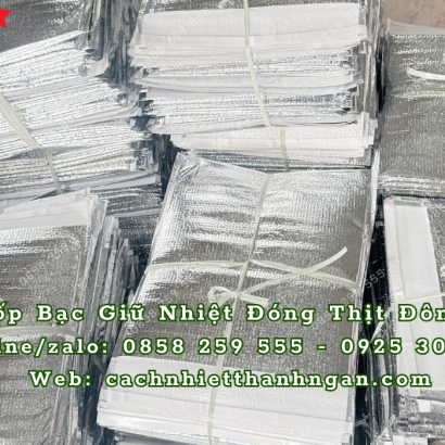 Túi Xốp Bạc Giữ Nhiệt Đóng Thịt Đông Lạnh Cho Siêu Thị Tại TP HCM, Bình Dương