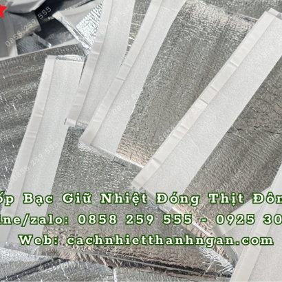 Túi Xốp Bạc Giữ Nhiệt Đóng Thịt Đông Lạnh Cho Siêu Thị Tại TP HCM, Bình Dương