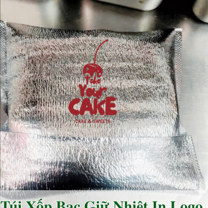 Túi Xốp Bạc Giữ Nhiệt In Logo Dán Nhãn Thương Hiệu Tại TP HCM