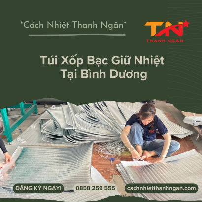 Túi Bạc, Túi Lá Nhôm Giữ Nhiệt Cỡ Lớn Tại Bình Dương
