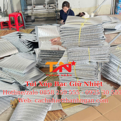 TÚI XỐP BẠC GIỮ NHIỆT ĐỰNG KEM TẠI QUẬN 7, TP.HCM – GIẢI PHÁP BẢO QUẢN LẠNH HIỆU QUẢ CHO CỬA HÀNG & SHIPPER