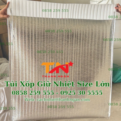  Túi Xốp Bạc Giữ Nhiệt Cỡ Lớn Bọc Hàng Đông Lạnh
