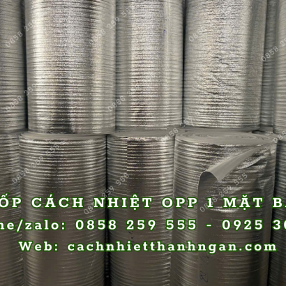 XỐP CÁCH NHIỆT OPP 1 MẶT BẠC GIÁ RẺ TẠI VŨNG TÀU