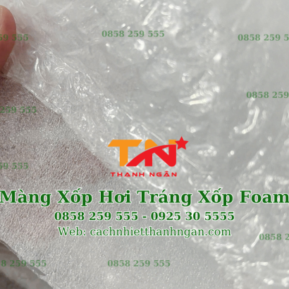 Màng Xốp Hơi Tráng Foam Theo Yêu Cầu Tại Đồng Nai