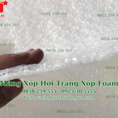 Màng Xốp Hơi Tráng Foam Theo Yêu Cầu Tại Đồng Nai