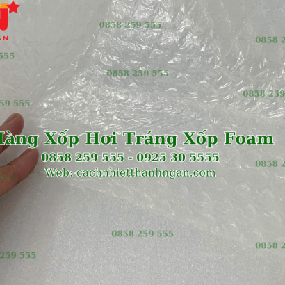 Màng Xốp Hơi Tráng Foam Theo Yêu Cầu Tại Đồng Nai