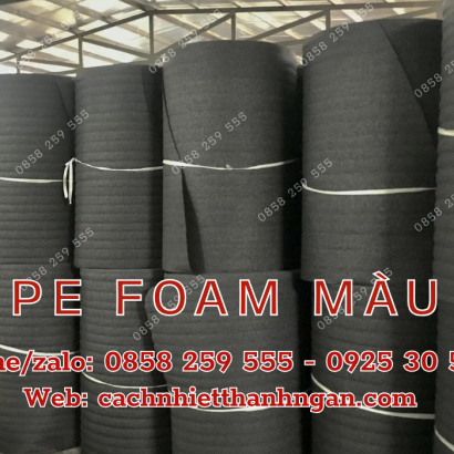 Nhà Máy Sản Xuất Màng Xốp Foam Màu Đen Tại Đồng Nai, Bình Dương, TP HCM